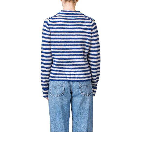 Ciao Lucia Prado Sweater Stripe Long Sleeve Sail - S - Picture 4 of 5